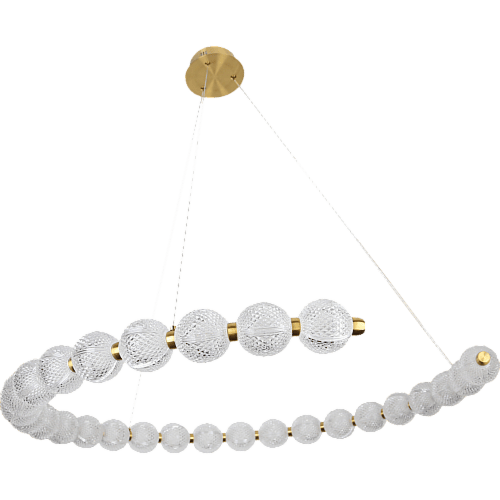 نجف مودرن زيتي 3اضاءات 42 واط قطر 100 سم