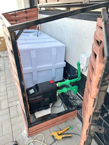 مضخة الذكية تريو بصناعه يابانيه واحد حصان-المنزل ا...