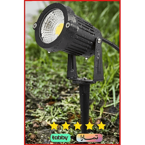 لميات ارضية إنارة حديقة غرس متحرك لون الانارة أصفر...