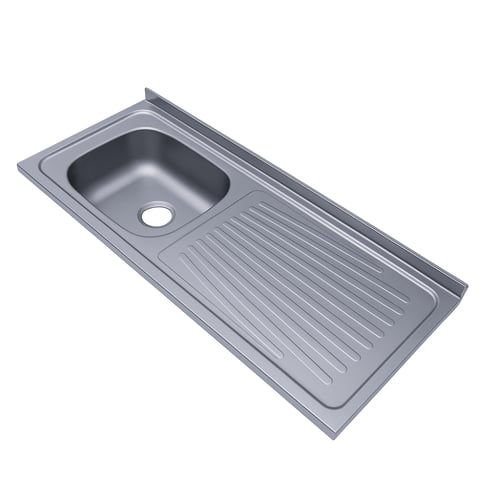 مجلى حوض استيل 60*100 موديل كوري - التقنية الوطنية