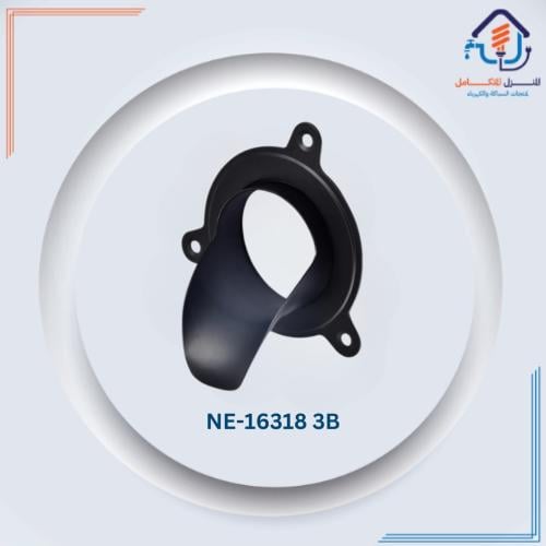 مزراب خارجي ألمنيوم لون أسود ٤ بوصه