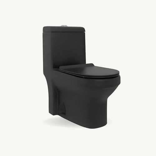 كرسي افرنجي اسود مطفي