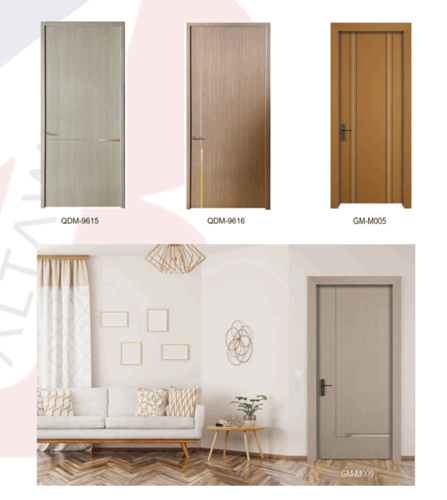 باب خشبي WPC مقاوم للماء والرطوبة بأناقة وجودة عال...