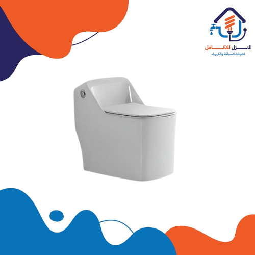 كرسي افرنجي مقاس 25 سم أبيض