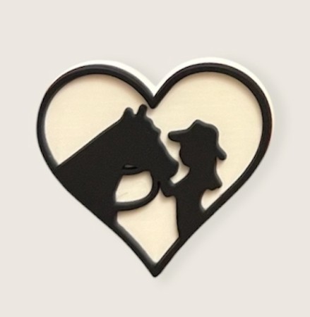Lady, Horse & Heart