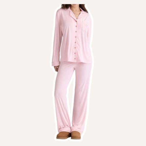 HOUSE OF CB CLASSIC PJS SET - PINK