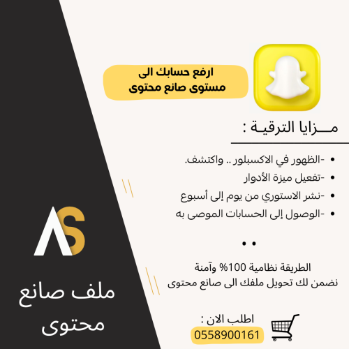ملف صانع محتوى