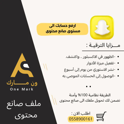 ملف صانع محتوى