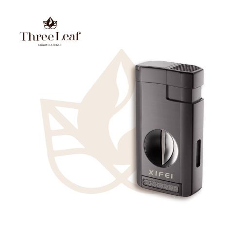Xifei Triple Flame Torch Lighter + Cigar V Cutter...