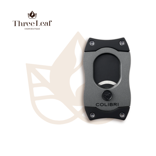 Colibri S-Cut Cigar Cutter Charcoalقاطع سيجار كولي...