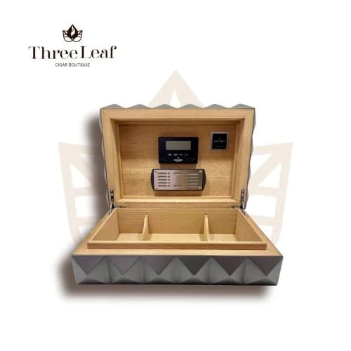 Colibri Quasar Humidor Gunmetal device humidifier Colibri Quasar - metallic gray