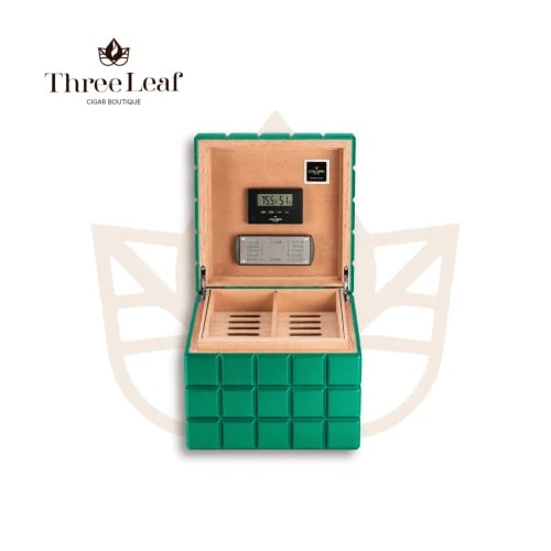 Colibri Heritage Cube Humidor Green