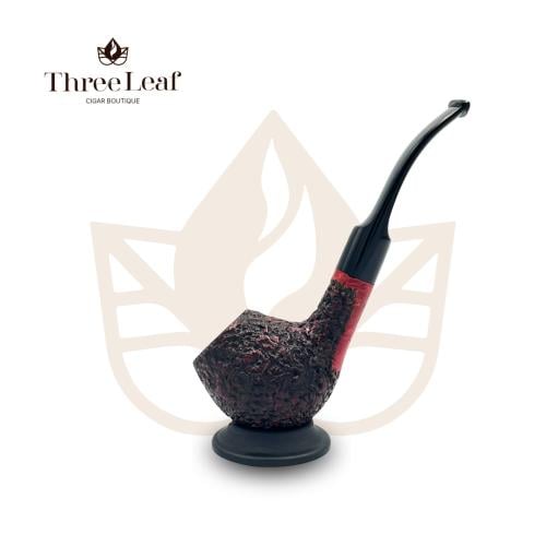 Mastro Geppetto Rusticato Half Bent Apple Pipe