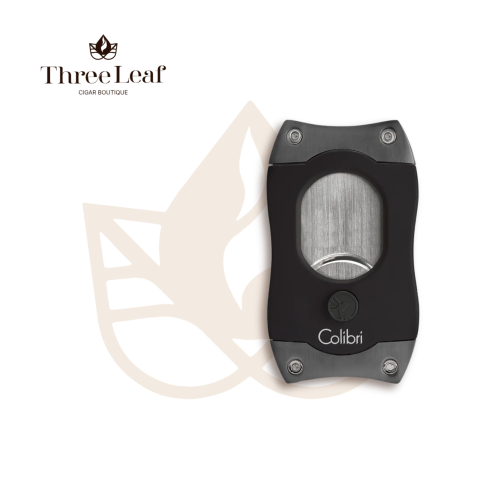 Colibri S-Cut Easy Cut Cigar Cutter Gunmetal Black