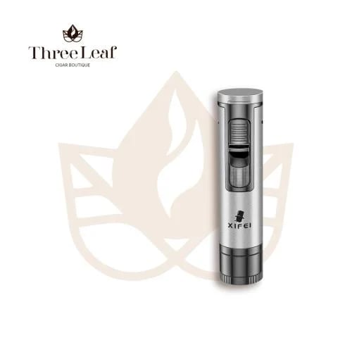 Xifei Silver Torch Lighter 1 Flame + Cigar Punch +...