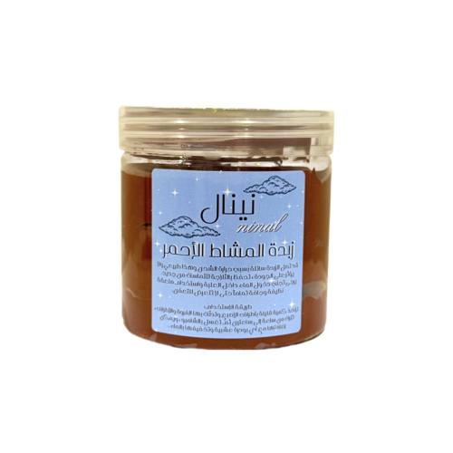 زبدة المشاط الاحمر للشعر