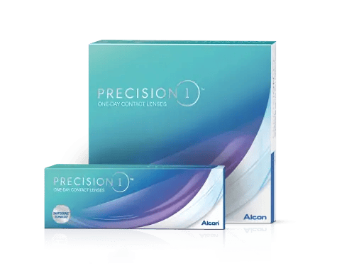 عدسات لاصقه شفافة يومية برسيشن ون - 90 عدسه - PREC...