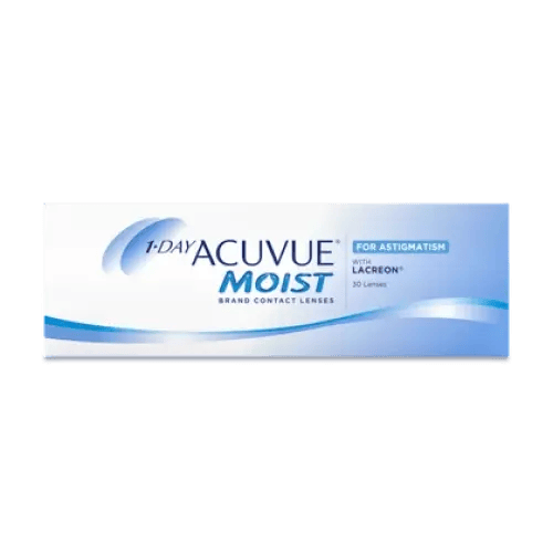 عدسات شفافة يومية أكيوفيو مويست ACUVUE MOIST Astig...
