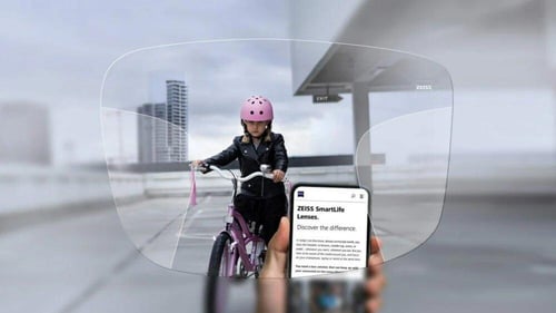 عدسات نظارات ZEISS DVS PROGRESSIVE مدمجة للقراءة و...