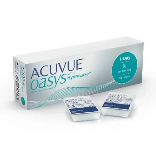 عدسات شفافة يومية أكيوفيو أويسس 30 عدسه - ACUVUE O...