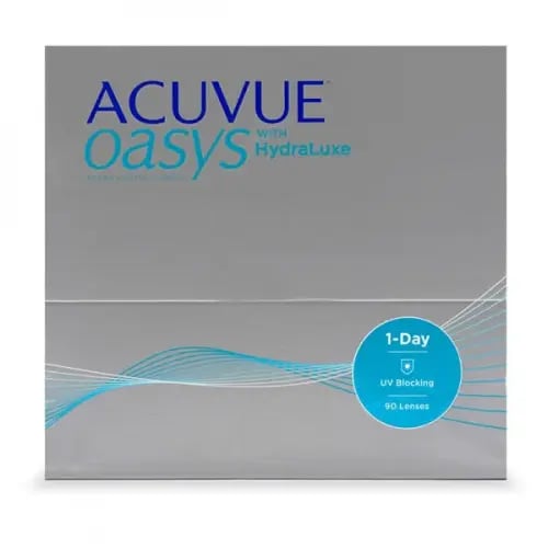 عدسات شفافة يومية أكيوفيو أويسس 90 عدسه - ACUVUE O...