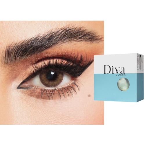 عدسات ديفا -لون بيتون Diva BETON