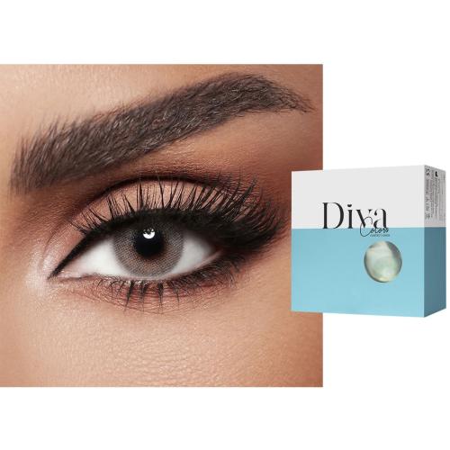 عدسات ديفا -لون جريس Diva GRIS
