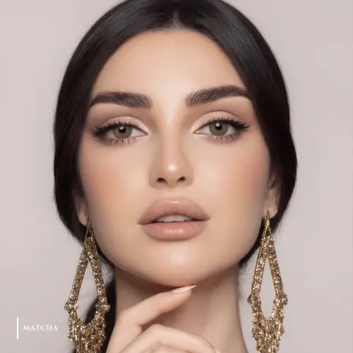 عدسات لاصقة ملونة مس لنس ماتشا - Ms Lens Matcha