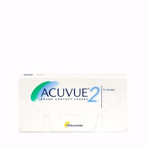 عدسات لاصقه شفافة اسبوعيه أكيوفيو2 - 18 عدسه - ACUVUE 2 1-DAY LENSES