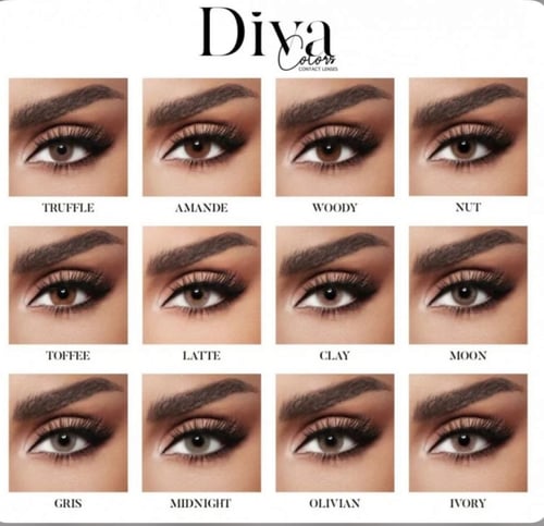 عدسات ملونة ديفا Diva Contact Lenses