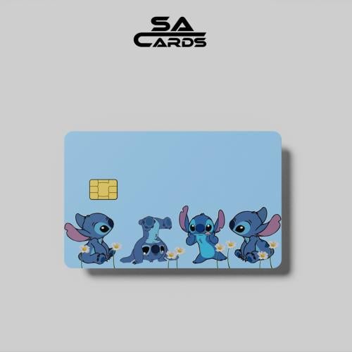 استيكر ليلو وستيشن للبطاقة البنكية