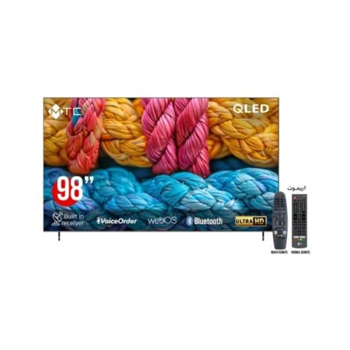شاشة 98 بوصة MTC سمارت 4K UHD - QLED WebOS