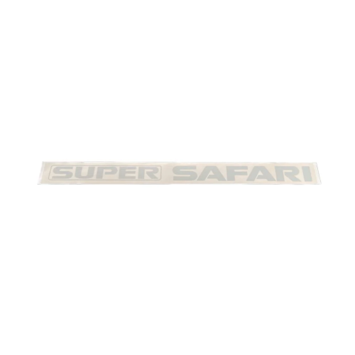 Writing flap Safari Patrol 88-97 silver (custom)