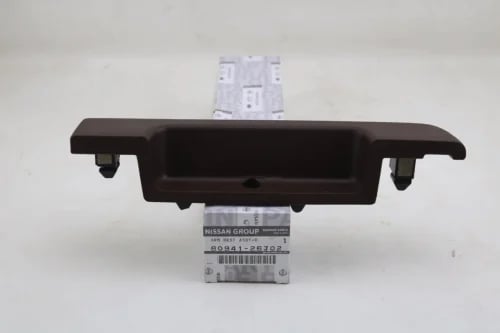 Front left door handle electric maroon Patrol 88-9...