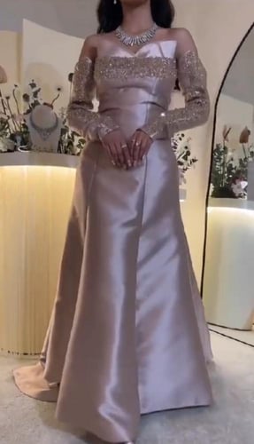 فستان سهره مكيادو