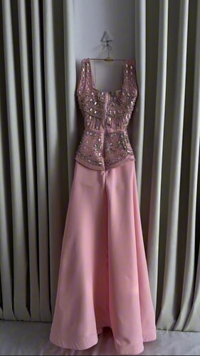 فستان باربي وردي