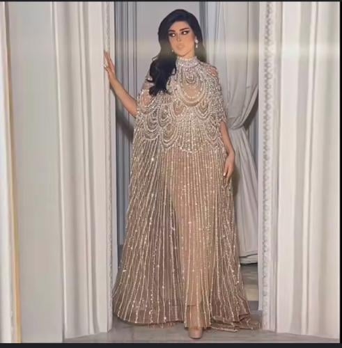 فساتين كلفه سهره بطانه استرتش