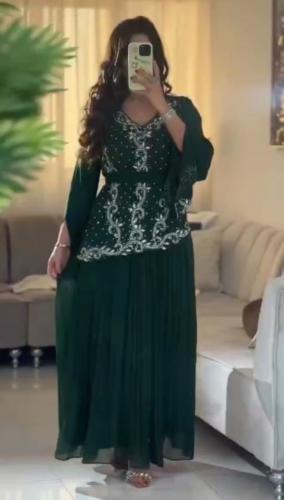 فستان شيفون جورجيت