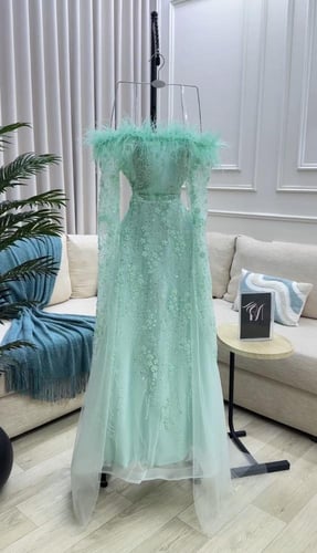 فستان ام عروس صيفي