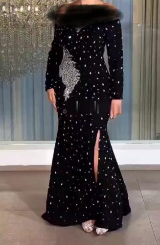 فستان باربي اسود