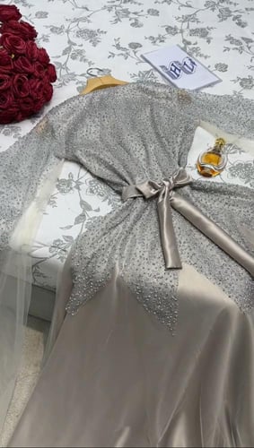 فستان حوامل فخم سهره