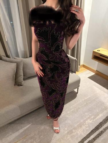 فستان سهره شتوي