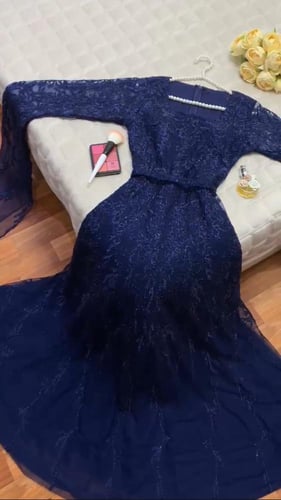 فستان سهره ام العروس كحلي