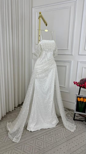 فستان كردانه ترتر مع لولو