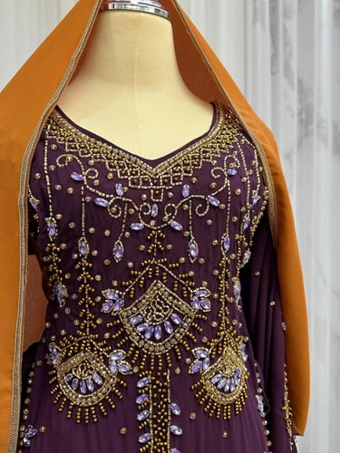 جلابيات شيفون جورجيت تفته