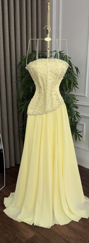 فستان ليموني