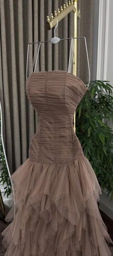 فستان سهره تل دبل كلوش