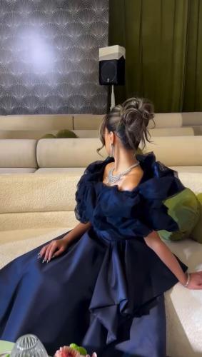 فستان سهره كحلي