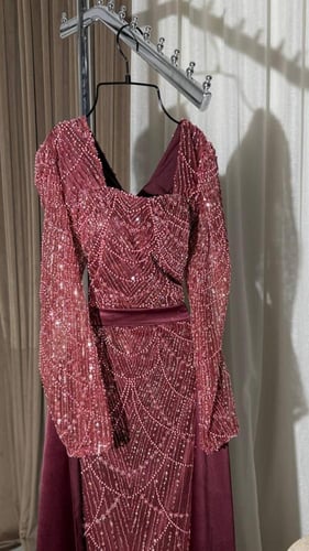 فساتين خرز ولول وترتر