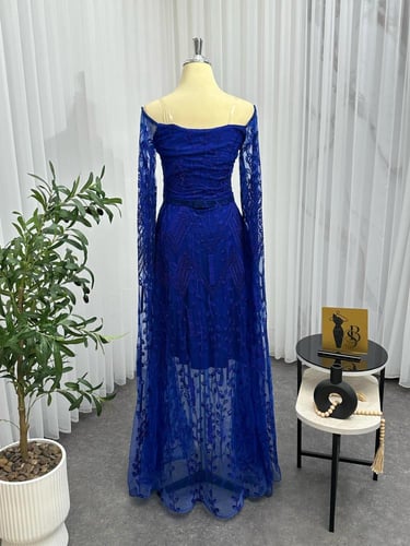 فستان سهره ازرق